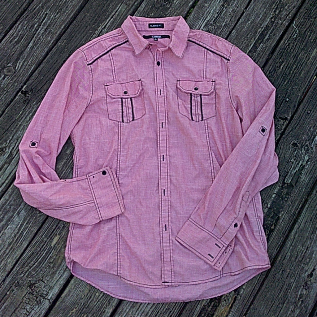 Carbon Button Down